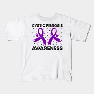 Cystic Fibrosis Awareness Kids T-Shirt